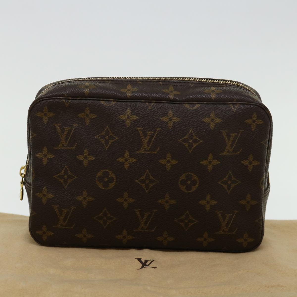 LOUIS VUITTON Monogram Trousse Toilette 23 Clutch Bag M47524 LV 71151