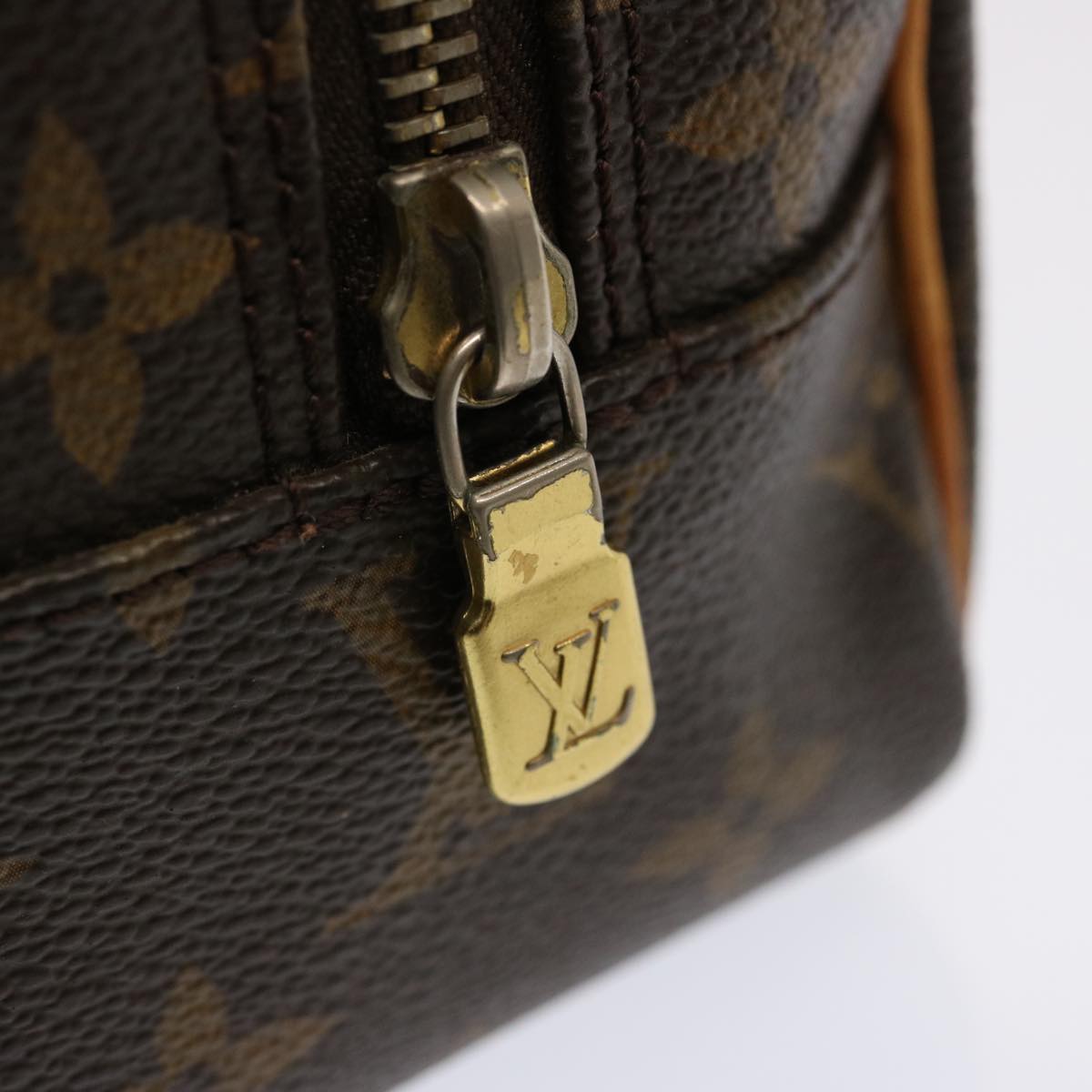 LOUIS VUITTON Monogram Trousse Toilette 25 Clutch Bag M47527 LV 71152