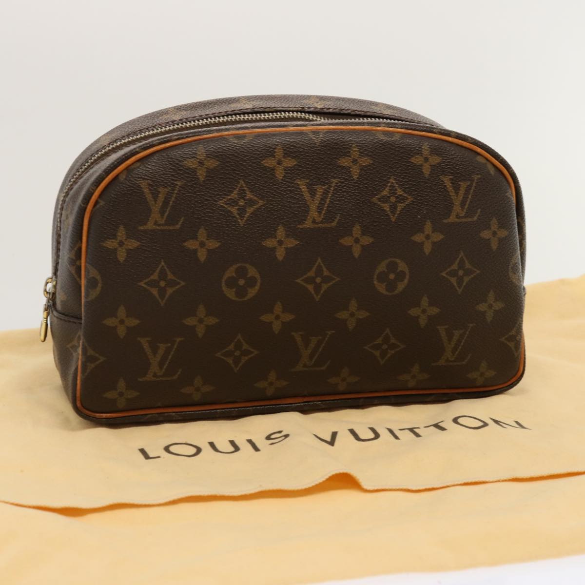 LOUIS VUITTON Monogram Trousse Toilette 25 Clutch Bag M47527 LV 71152