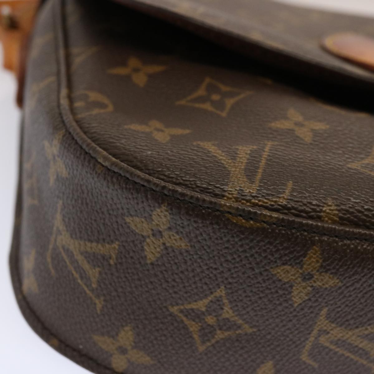 LOUIS VUITTON Monogram Saint Cloud GM Shoulder Bag M51242 LV 71158