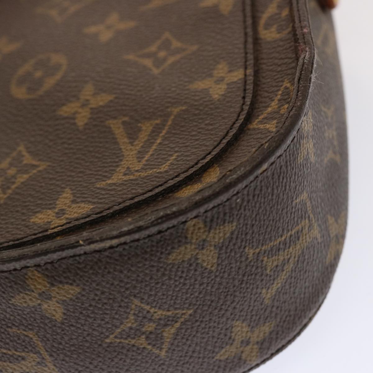 LOUIS VUITTON Monogram Saint Cloud GM Shoulder Bag M51242 LV 71158