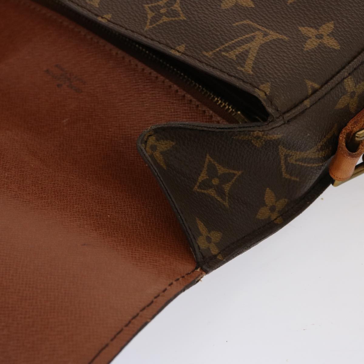 LOUIS VUITTON Monogram Saint Cloud GM Shoulder Bag M51242 LV 71158
