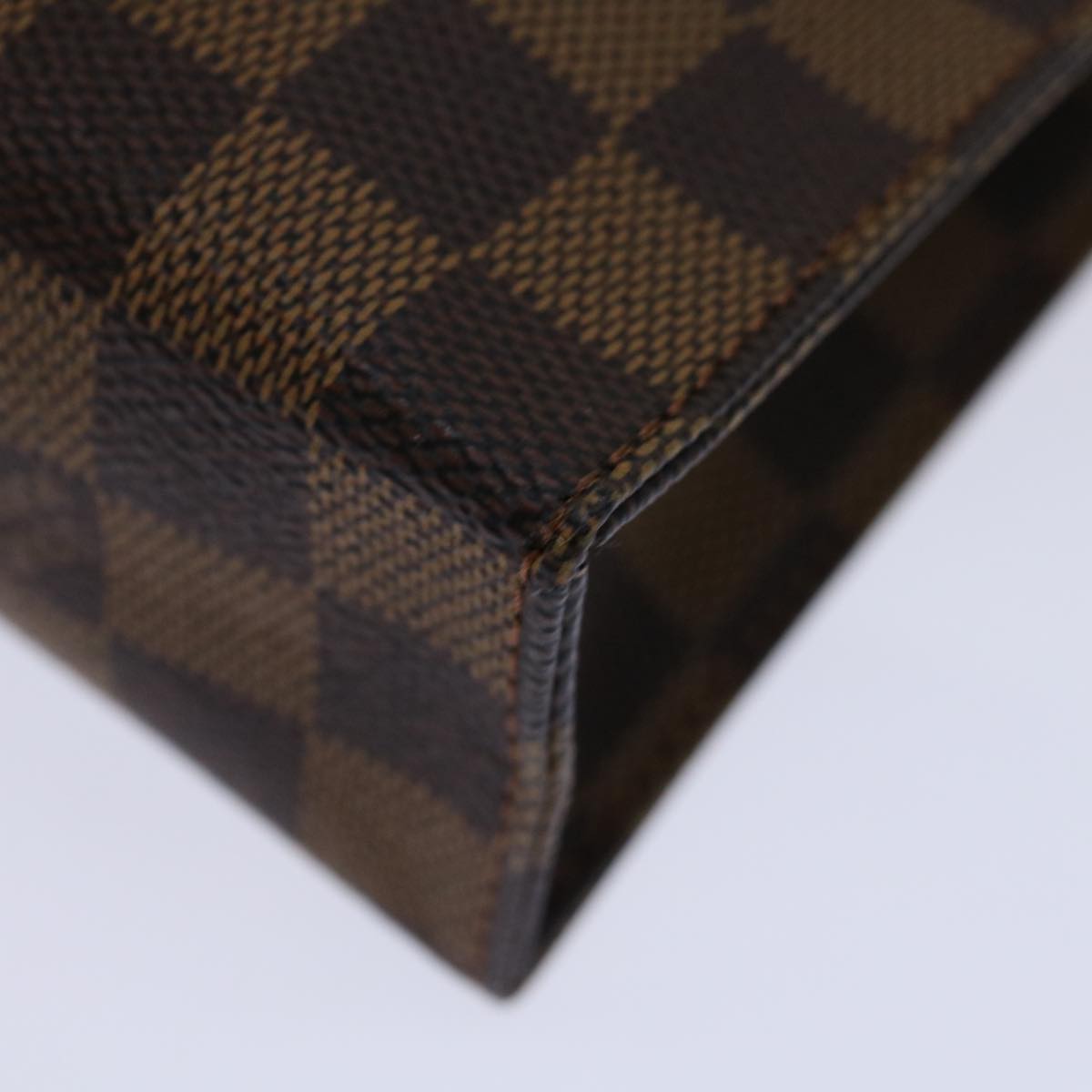 LOUIS VUITTON Damier Ebene Poche Toilette 26 Pouch N47543 LV 71159