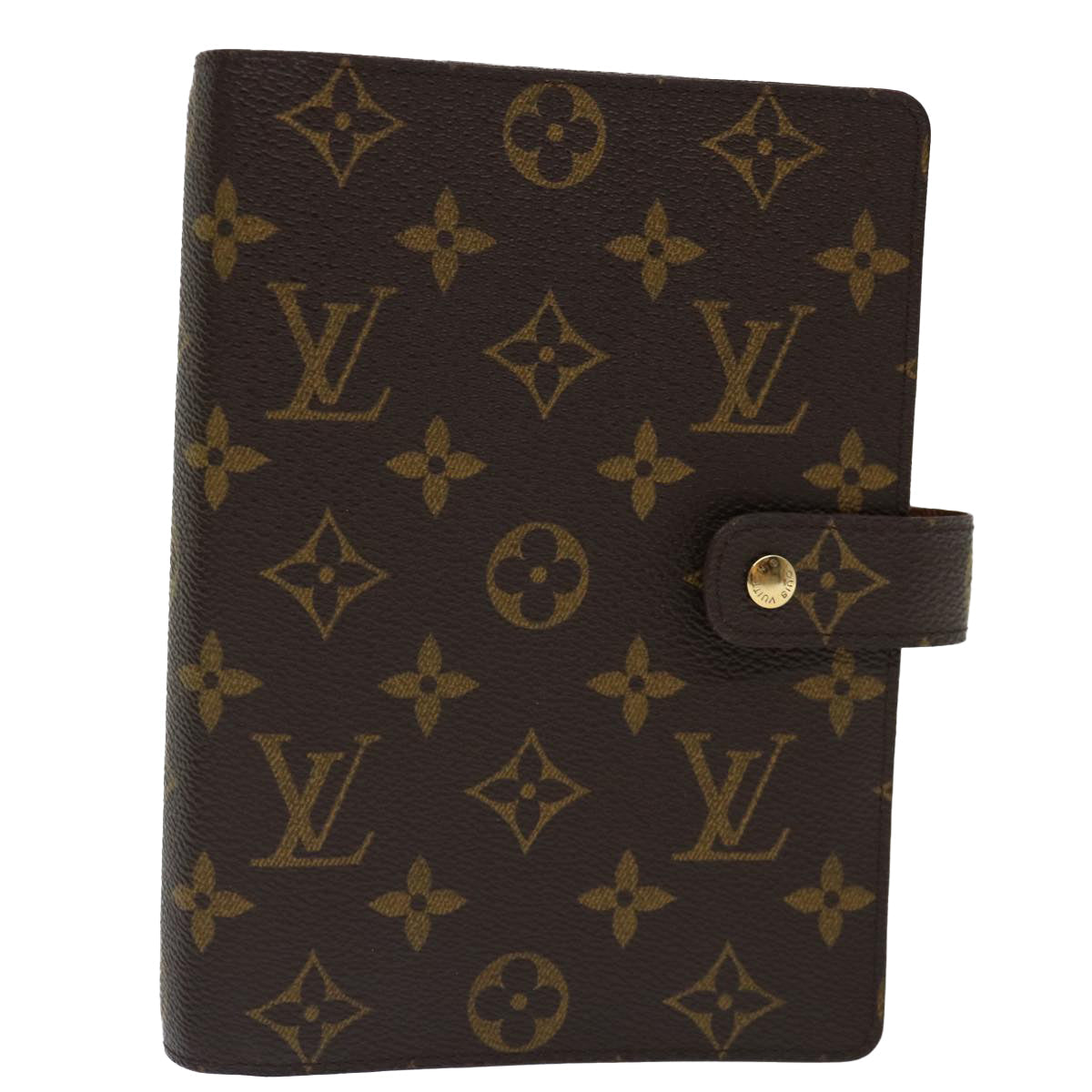 LOUIS VUITTON Monogram Agenda MM Day Planner Cover R20105 LV 71160