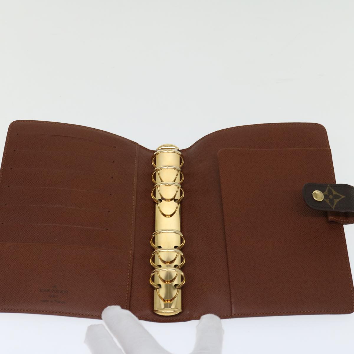 LOUIS VUITTON Monogram Agenda MM Day Planner Cover R20105 LV 71160