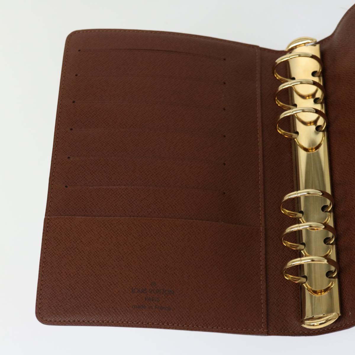 LOUIS VUITTON Monogram Agenda MM Day Planner Cover R20105 LV 71160
