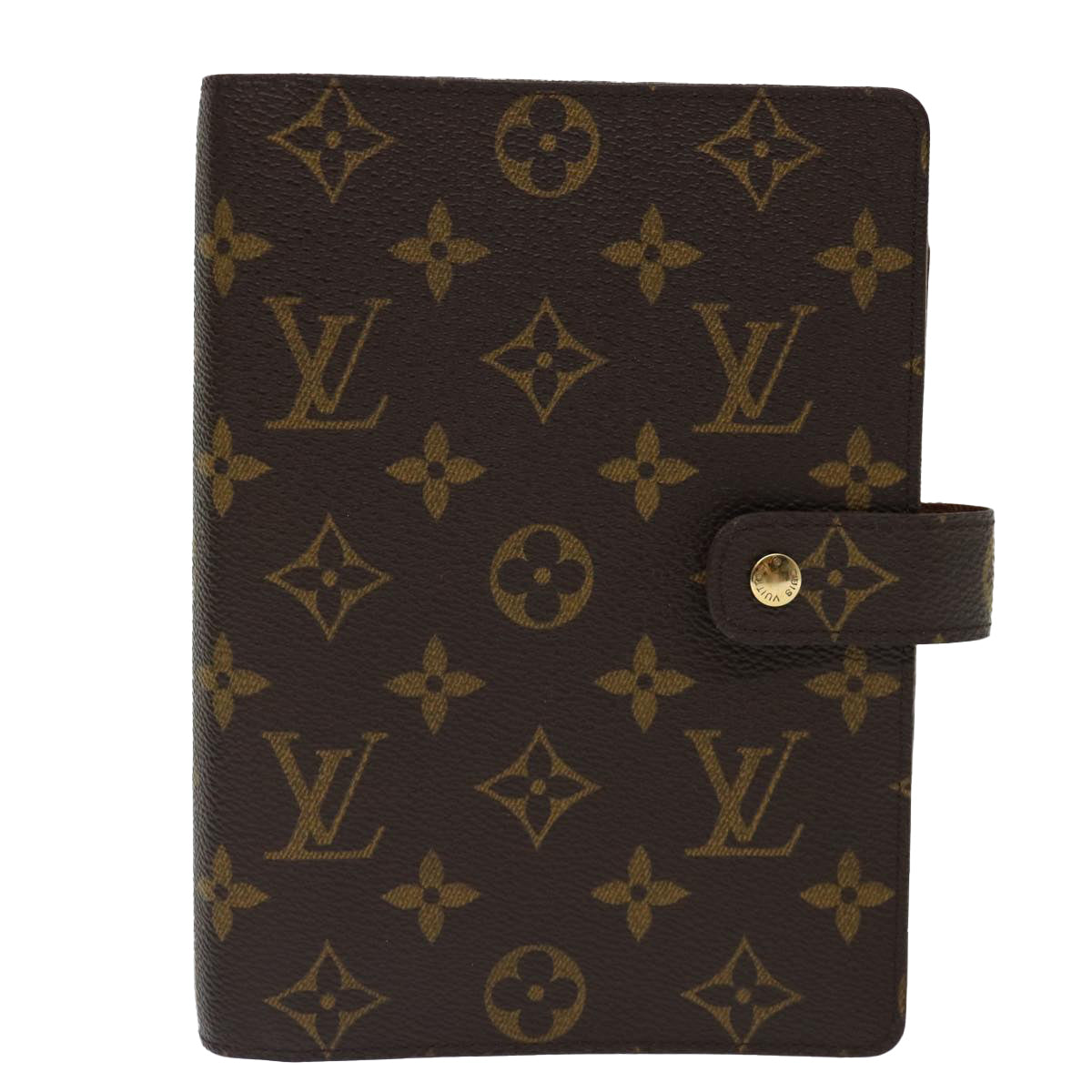 LOUIS VUITTON Monogram Agenda MM Day Planner Cover R20105 LV 71160