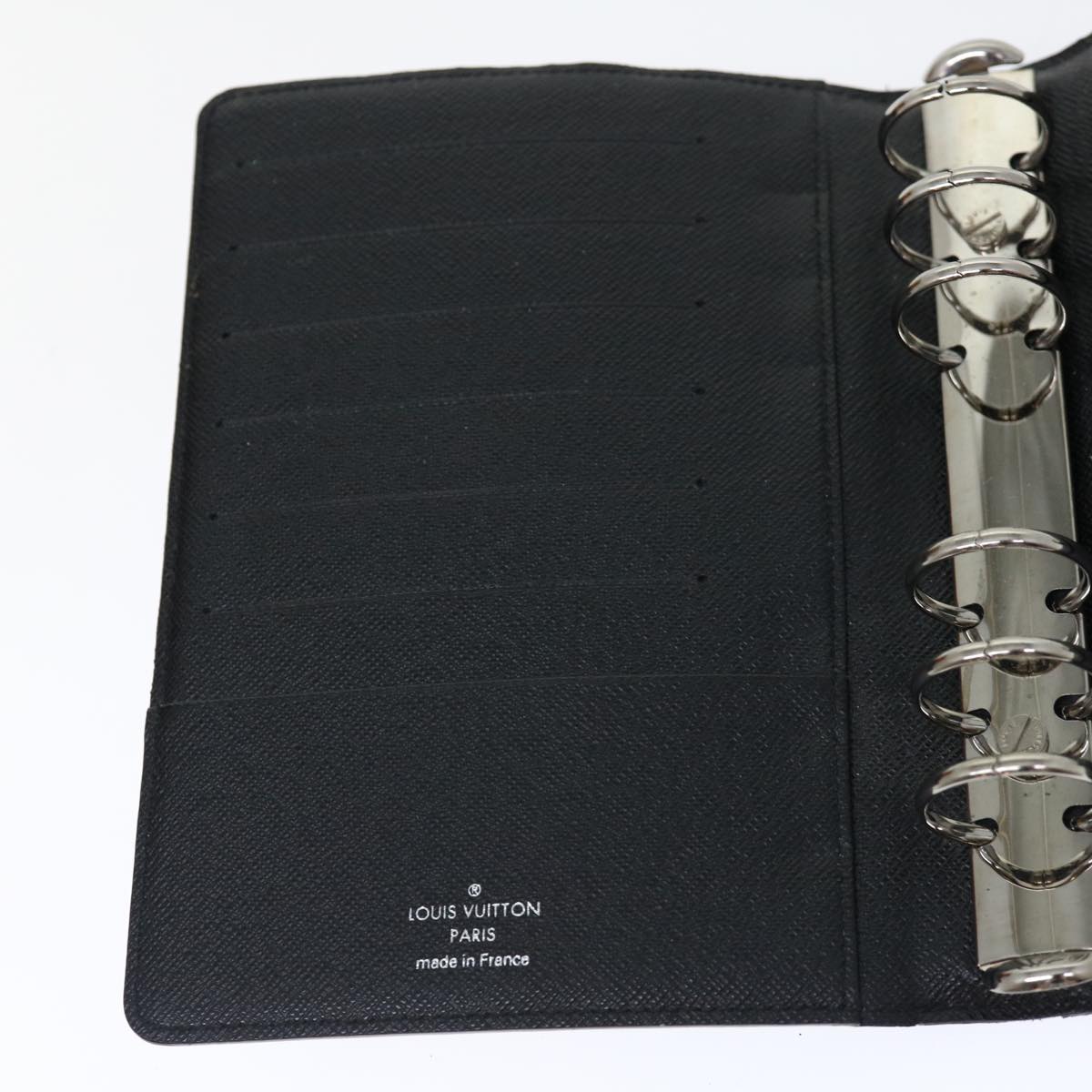LOUIS VUITTON Damier Graphite Agenda MM Day Planner Cover R20242 LV 71161