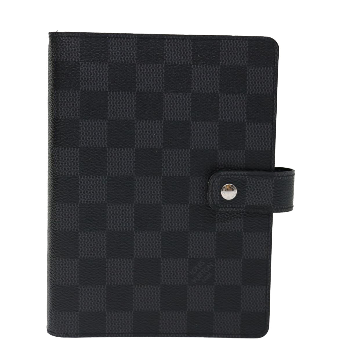 LOUIS VUITTON Damier Graphite Agenda MM Day Planner Cover R20242 LV 71161