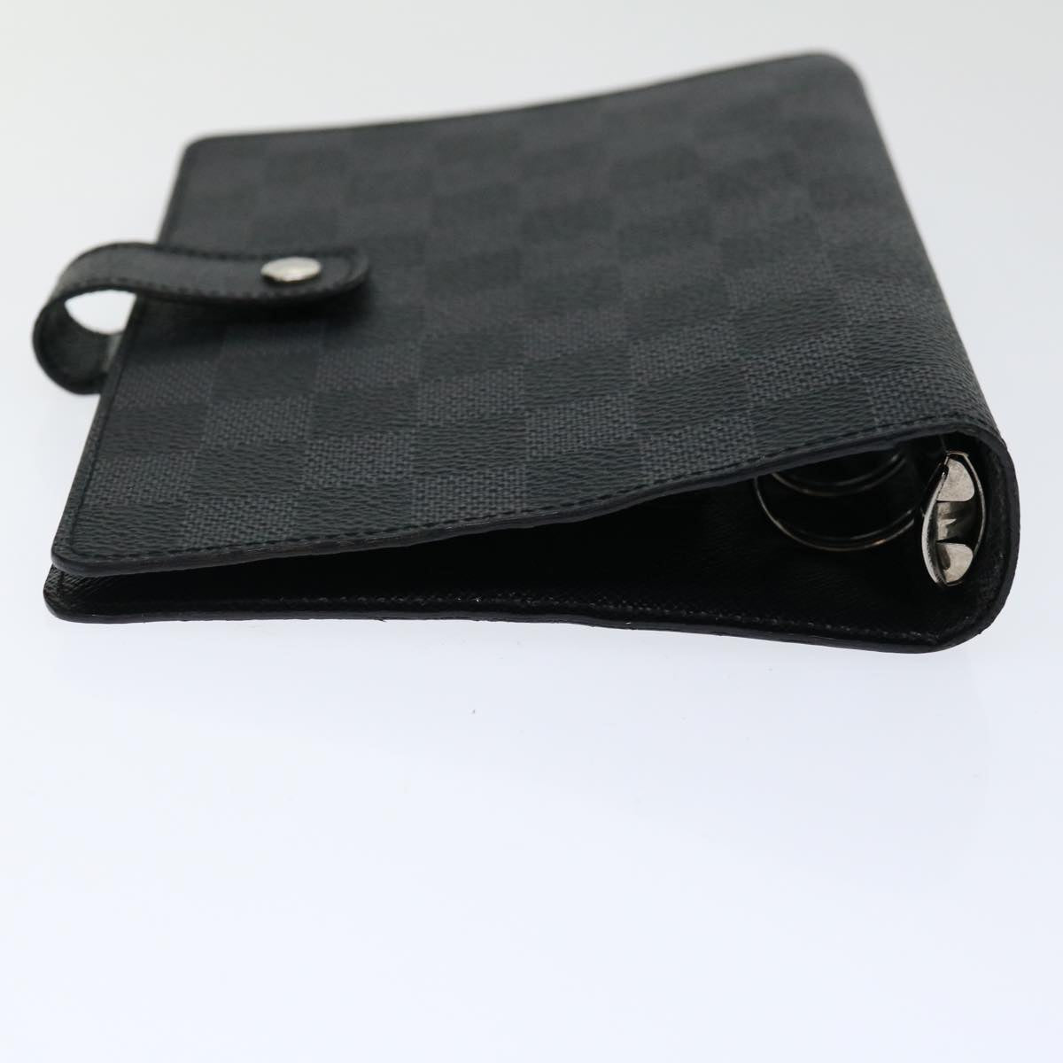 LOUIS VUITTON Damier Graphite Agenda MM Day Planner Cover R20242 LV 71161