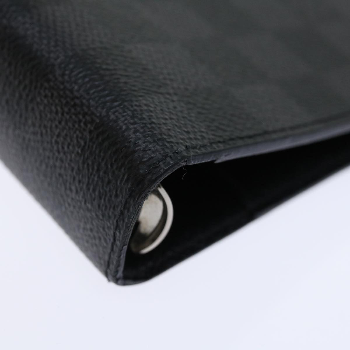 LOUIS VUITTON Damier Graphite Agenda MM Day Planner Cover R20242 LV 71161