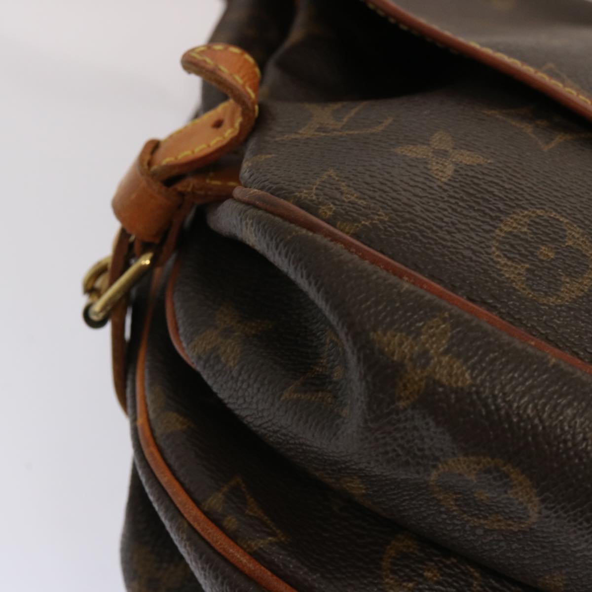 LOUIS VUITTON Monogram Saumur 30 Shoulder Bag M42256 LV 71176
