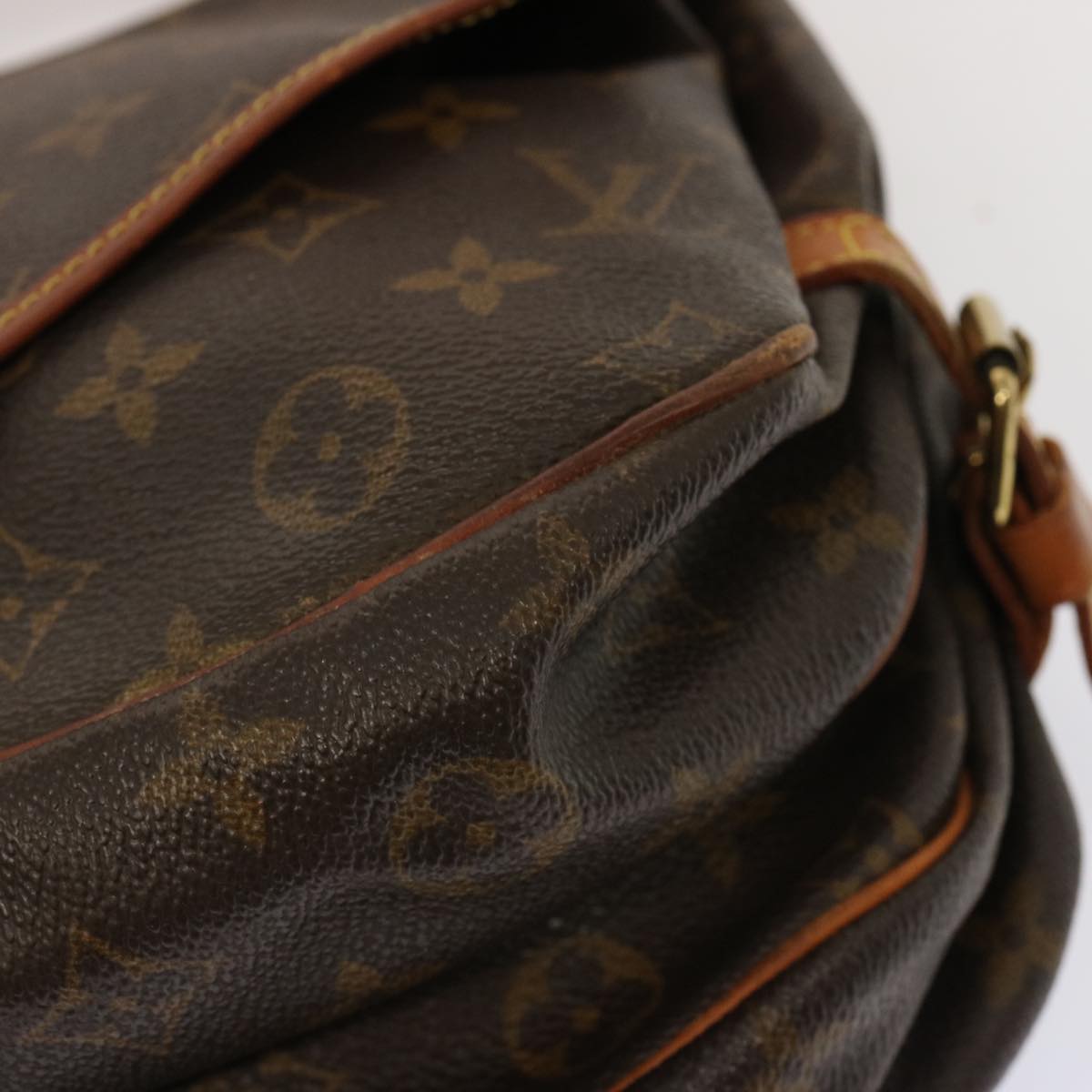 LOUIS VUITTON Monogram Saumur 30 Shoulder Bag M42256 LV 71176