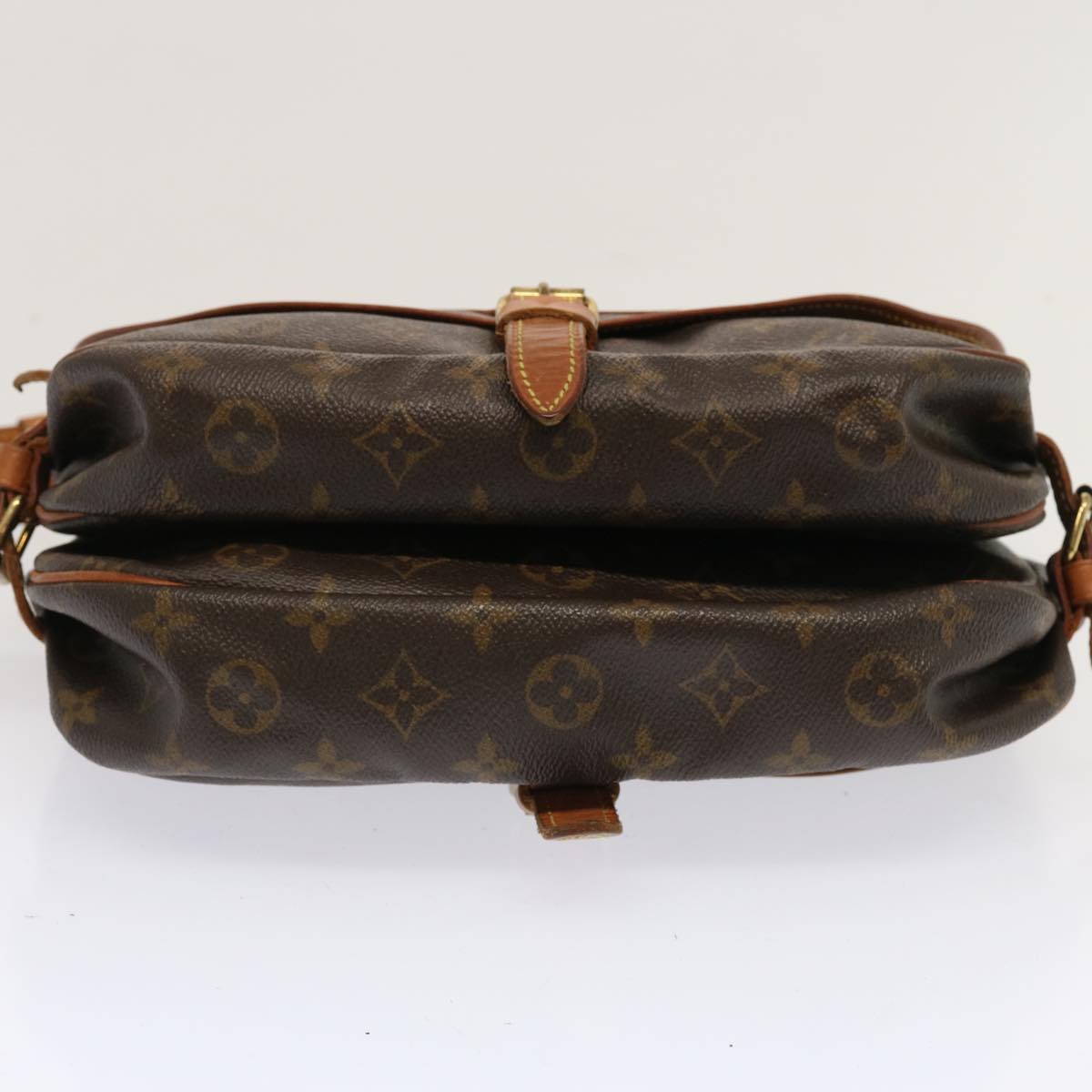 LOUIS VUITTON Monogram Saumur 30 Shoulder Bag M42256 LV 71176