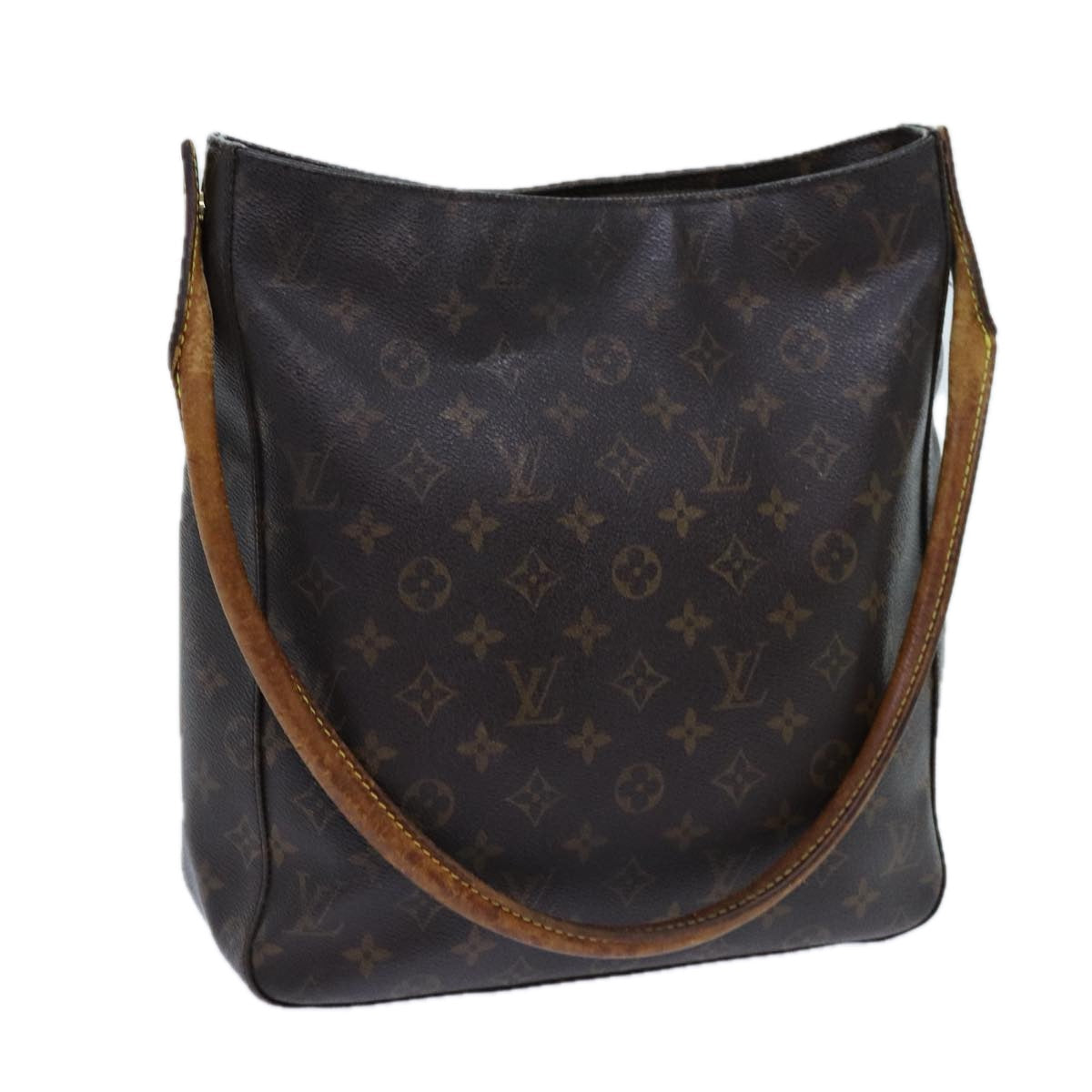LOUIS VUITTON Monogram Looping GM Shoulder Bag M51145 LV 71177