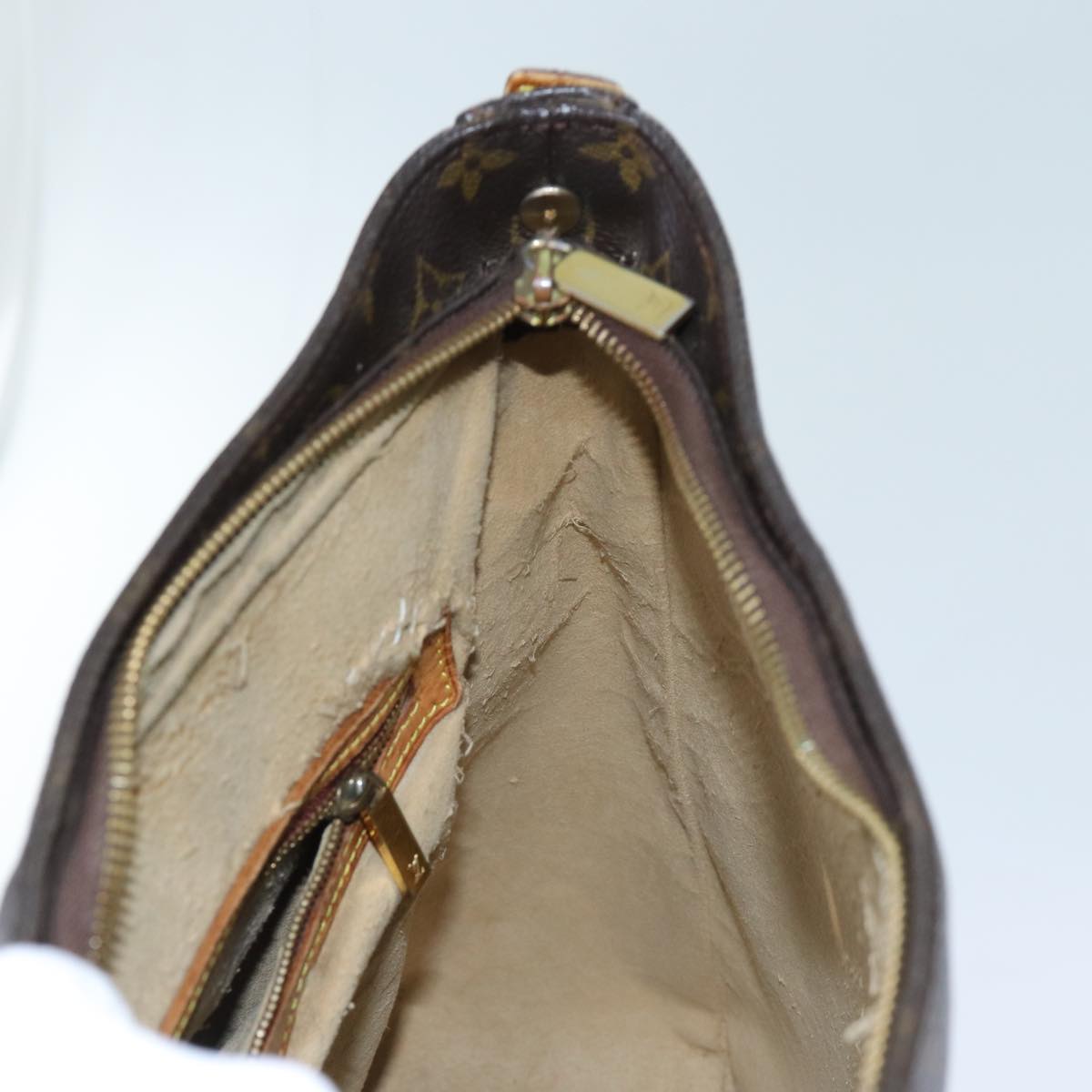 LOUIS VUITTON Monogram Looping GM Shoulder Bag M51145 LV 71177