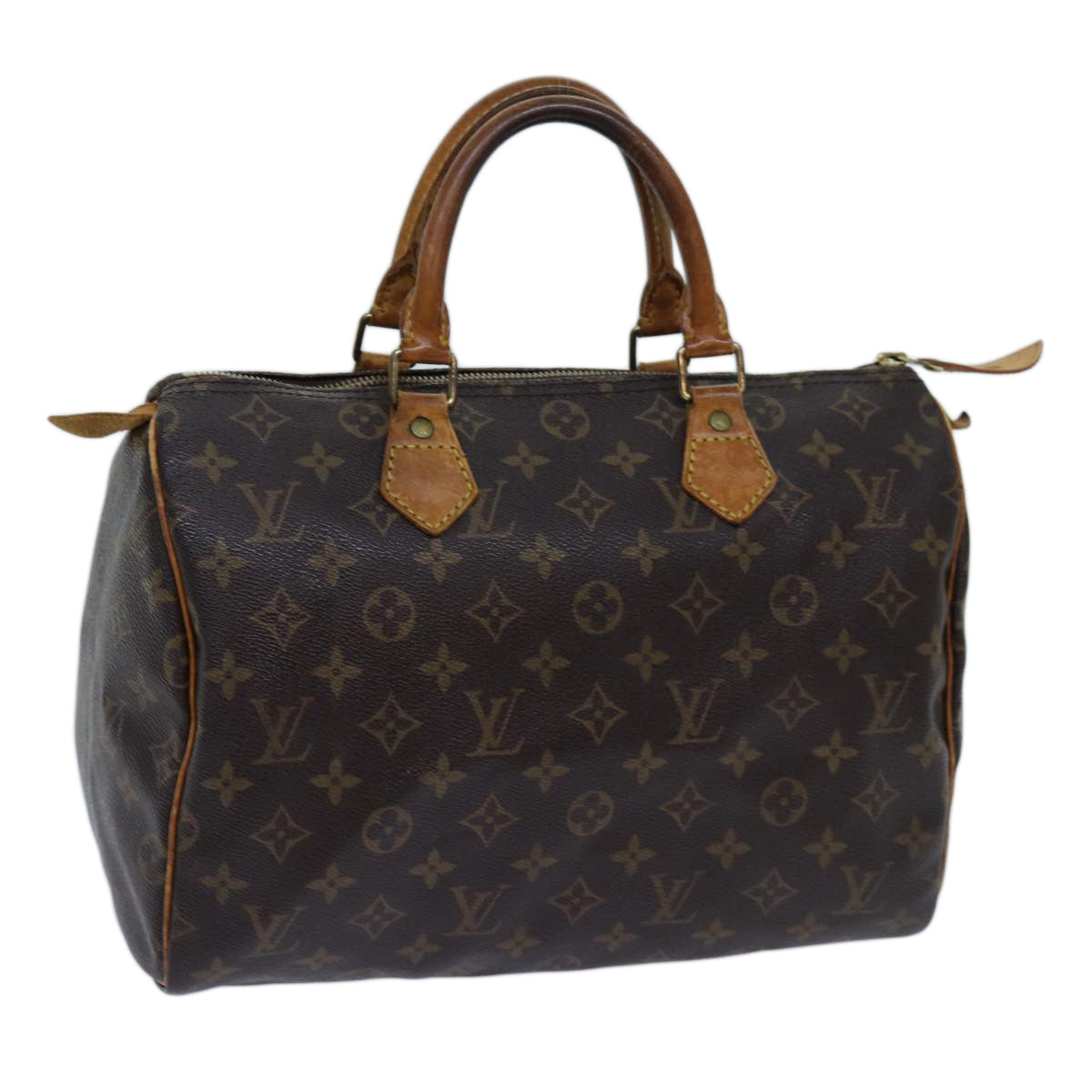 LOUIS VUITTON Monogram Speedy 30 Hand Bag M41526 LV 71194