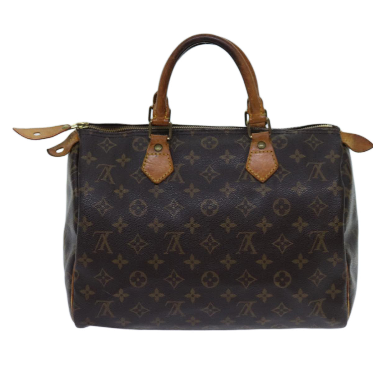 LOUIS VUITTON Monogram Speedy 30 Hand Bag M41526 LV 71194