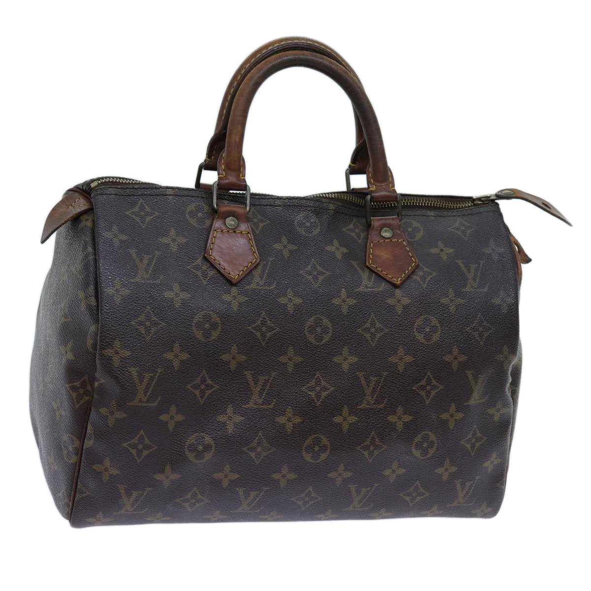LOUIS VUITTON Monogram Speedy 30 Hand Bag M41526 LV 71195