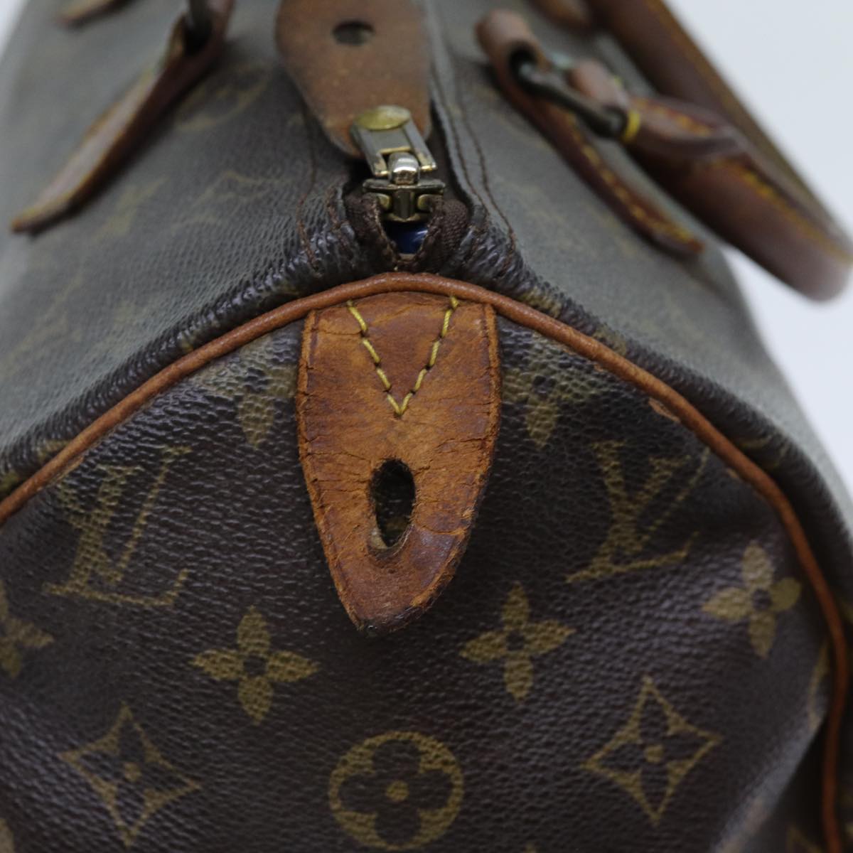 LOUIS VUITTON Monogram Speedy 30 Hand Bag M41526 LV 71195