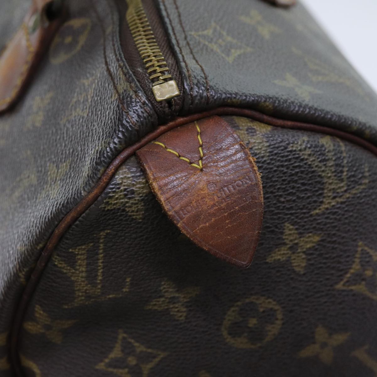LOUIS VUITTON Monogram Speedy 30 Hand Bag M41526 LV 71195