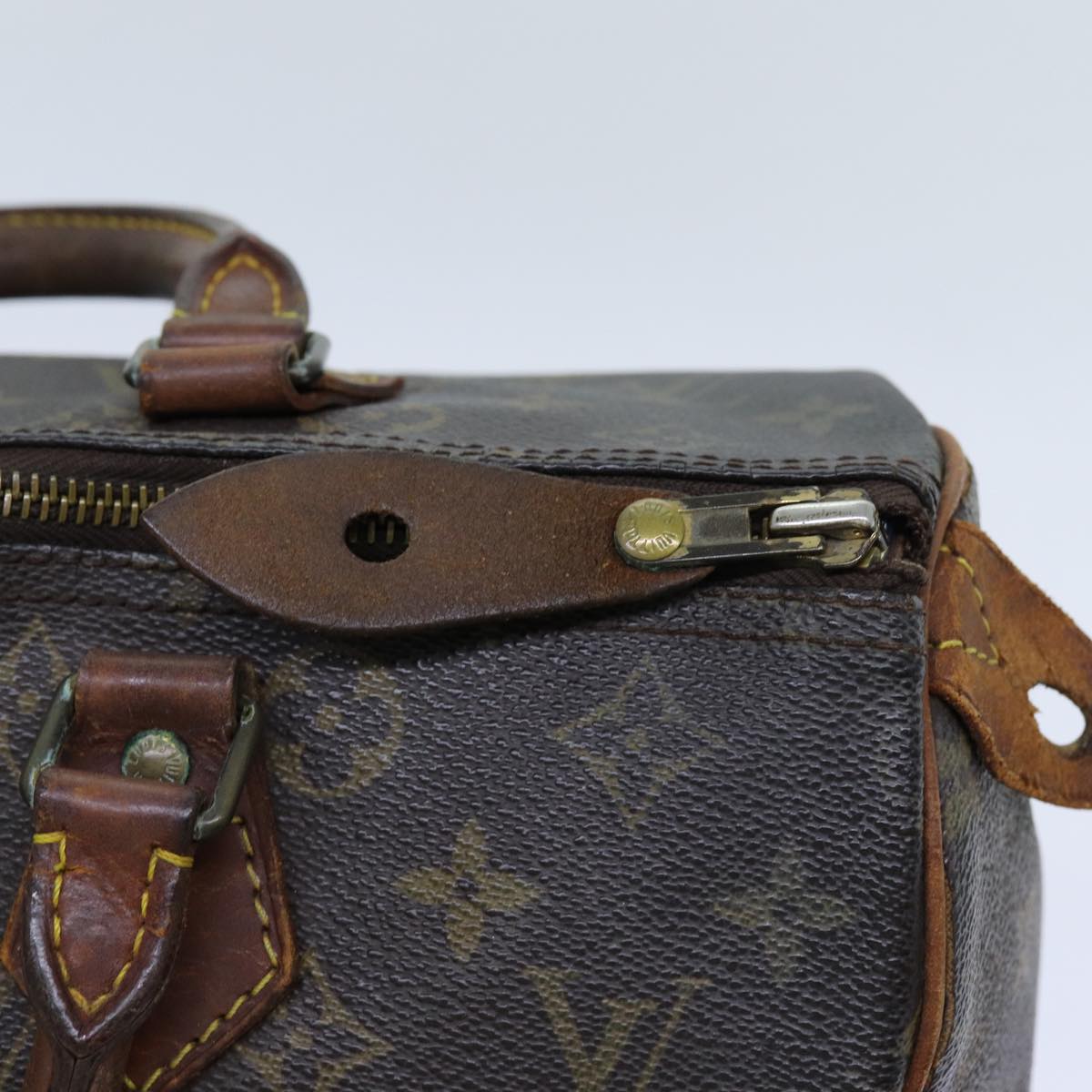 LOUIS VUITTON Monogram Speedy 30 Hand Bag M41526 LV 71195