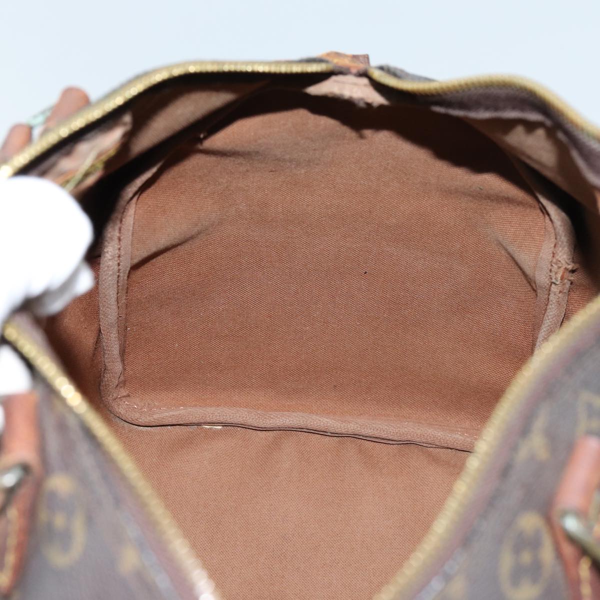 LOUIS VUITTON Monogram Speedy 30 Hand Bag M41526 LV 71195