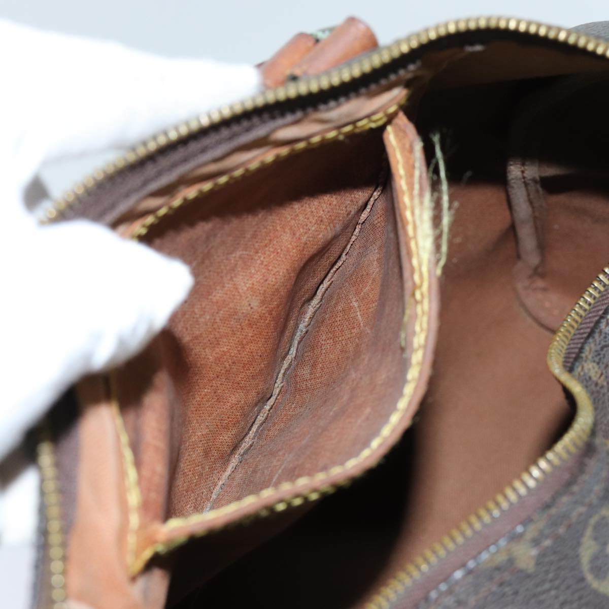 LOUIS VUITTON Monogram Speedy 30 Hand Bag M41526 LV 71195