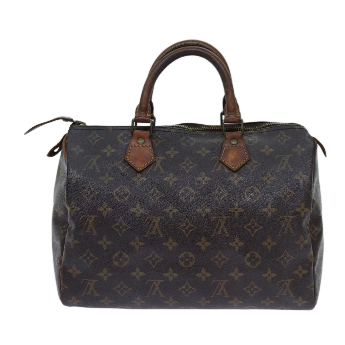 LOUIS VUITTON Monogram Speedy 30 Hand Bag M41526 LV 71195
