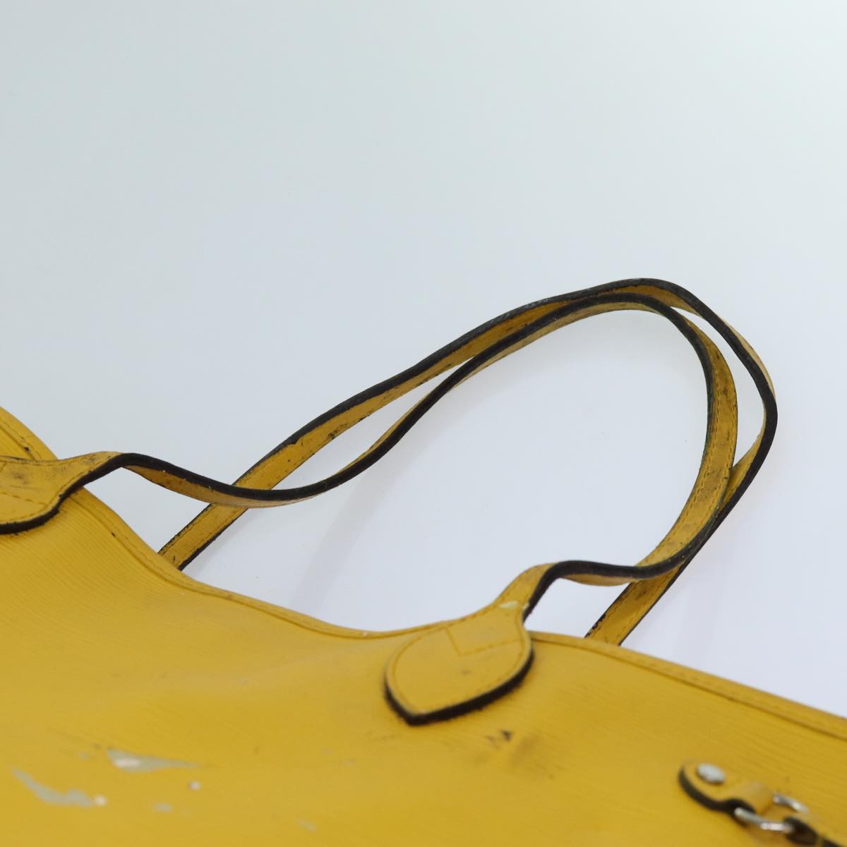 LOUIS VUITTON Epi Neverfull MM Tote Bag Mimosa M40957 LV 71198