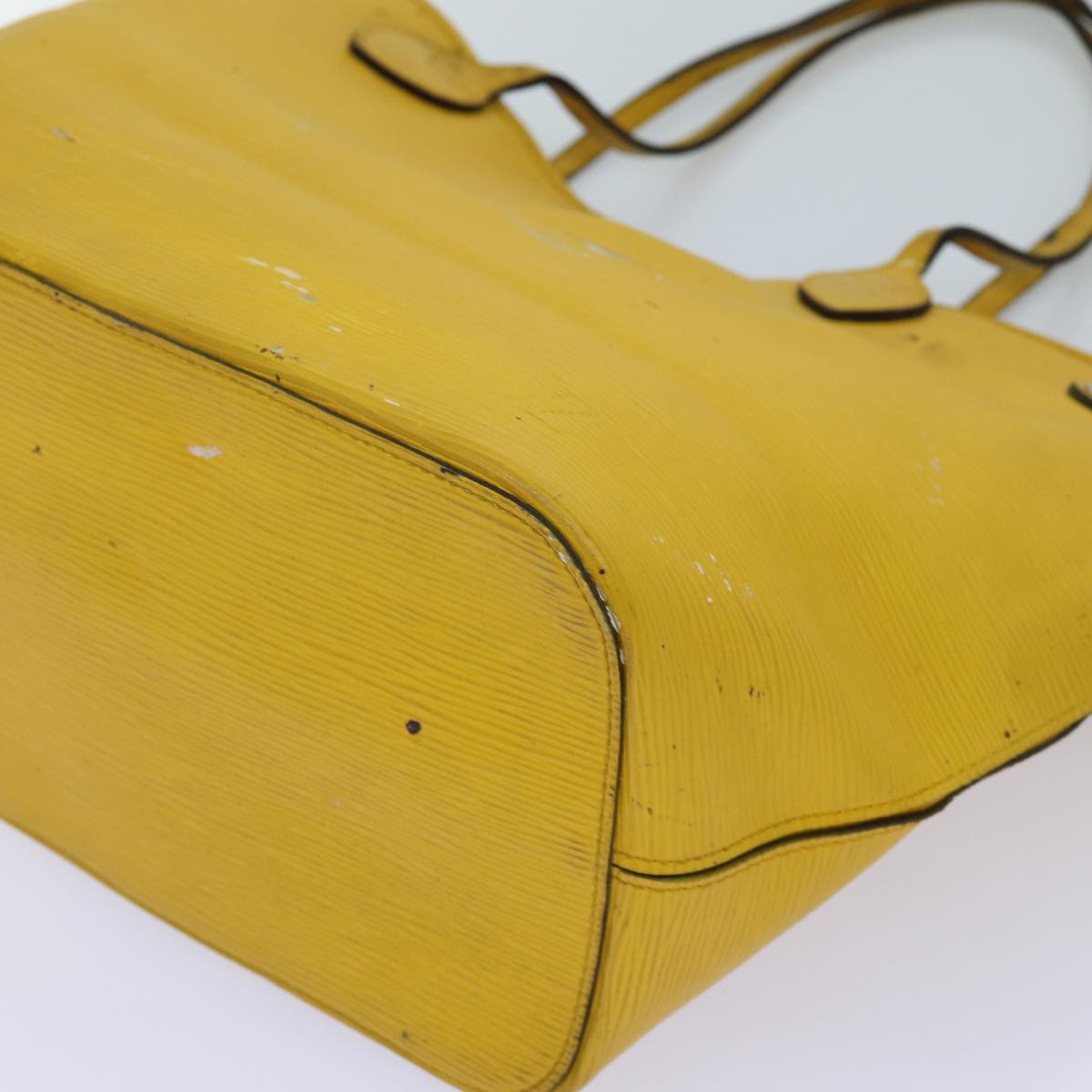 LOUIS VUITTON Epi Neverfull MM Tote Bag Mimosa M40957 LV 71198