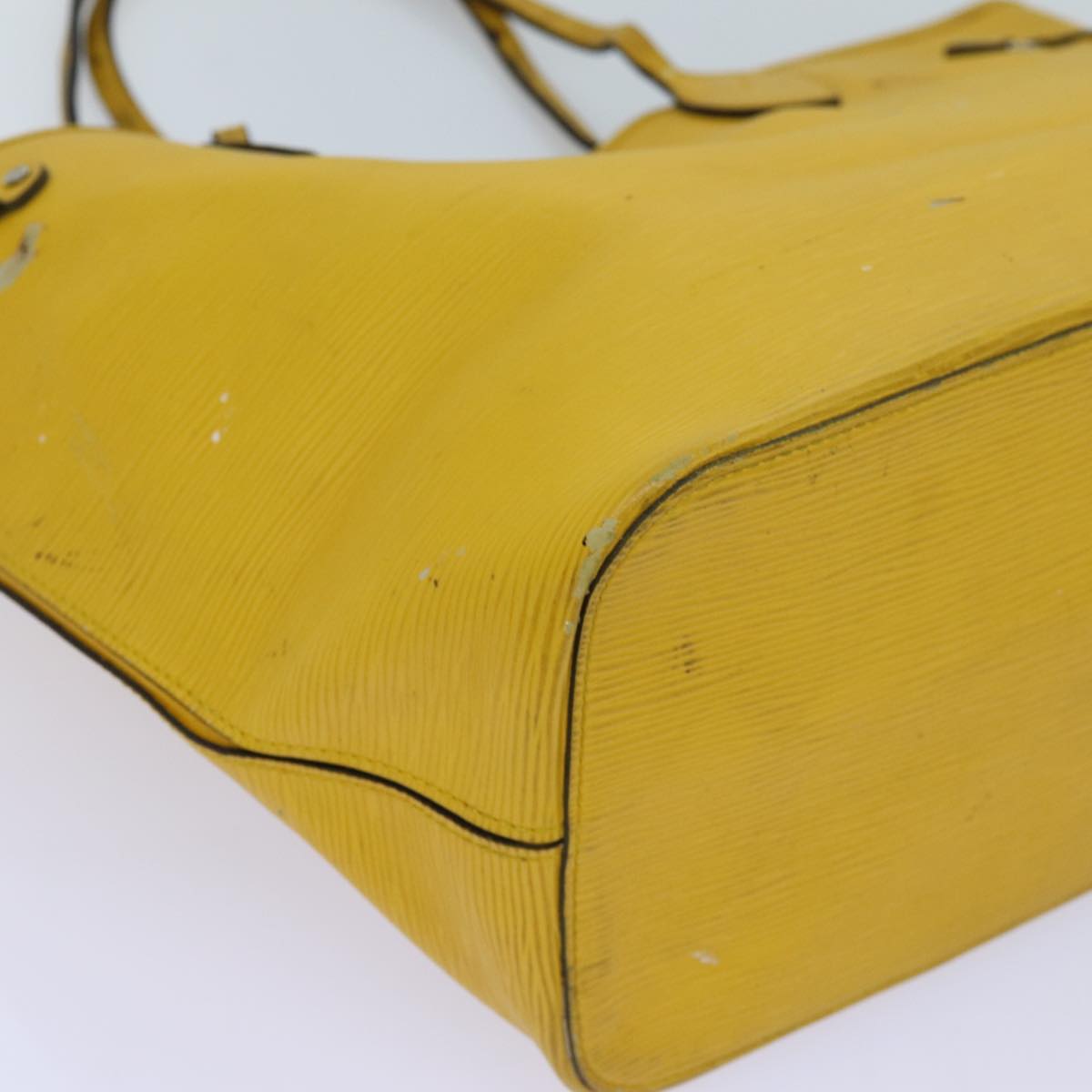 LOUIS VUITTON Epi Neverfull MM Tote Bag Mimosa M40957 LV 71198