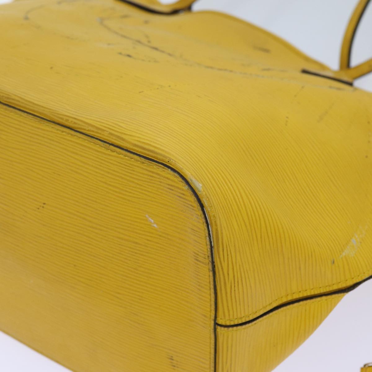 LOUIS VUITTON Epi Neverfull MM Tote Bag Mimosa M40957 LV 71198