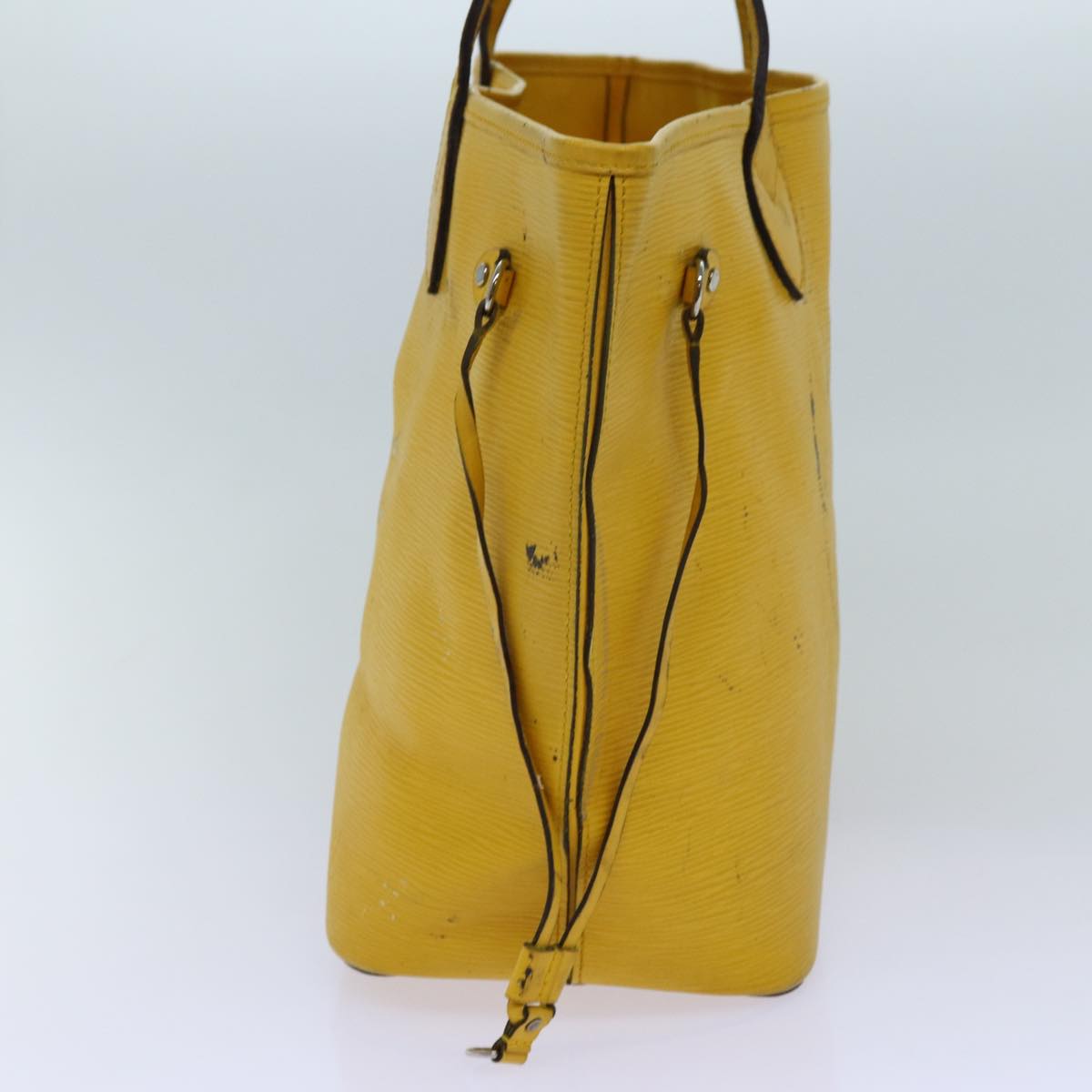 LOUIS VUITTON Epi Neverfull MM Tote Bag Mimosa M40957 LV 71198