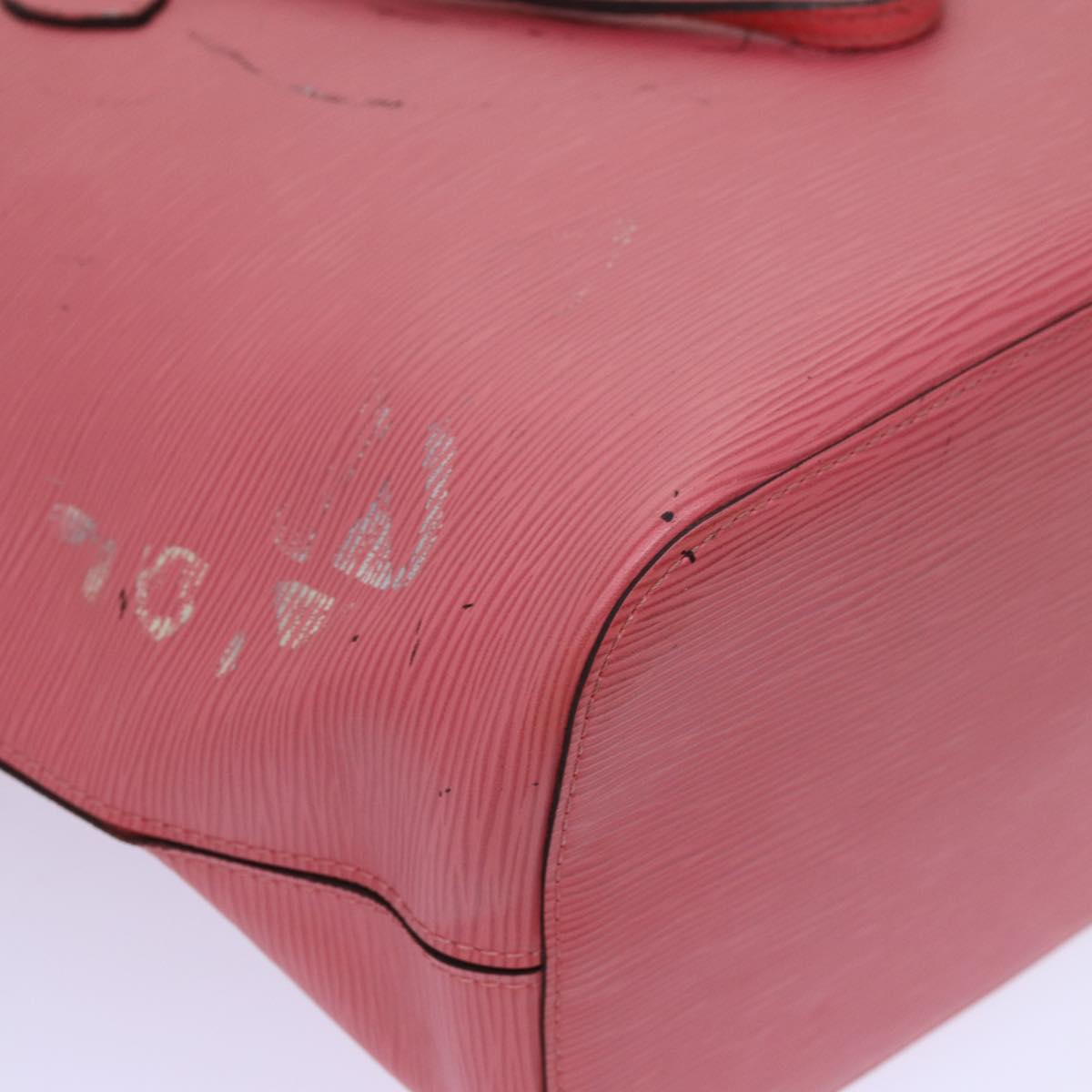LOUIS VUITTON Epi Neverfull MM Tote Bag Pink Coraille M41093 LV 71199