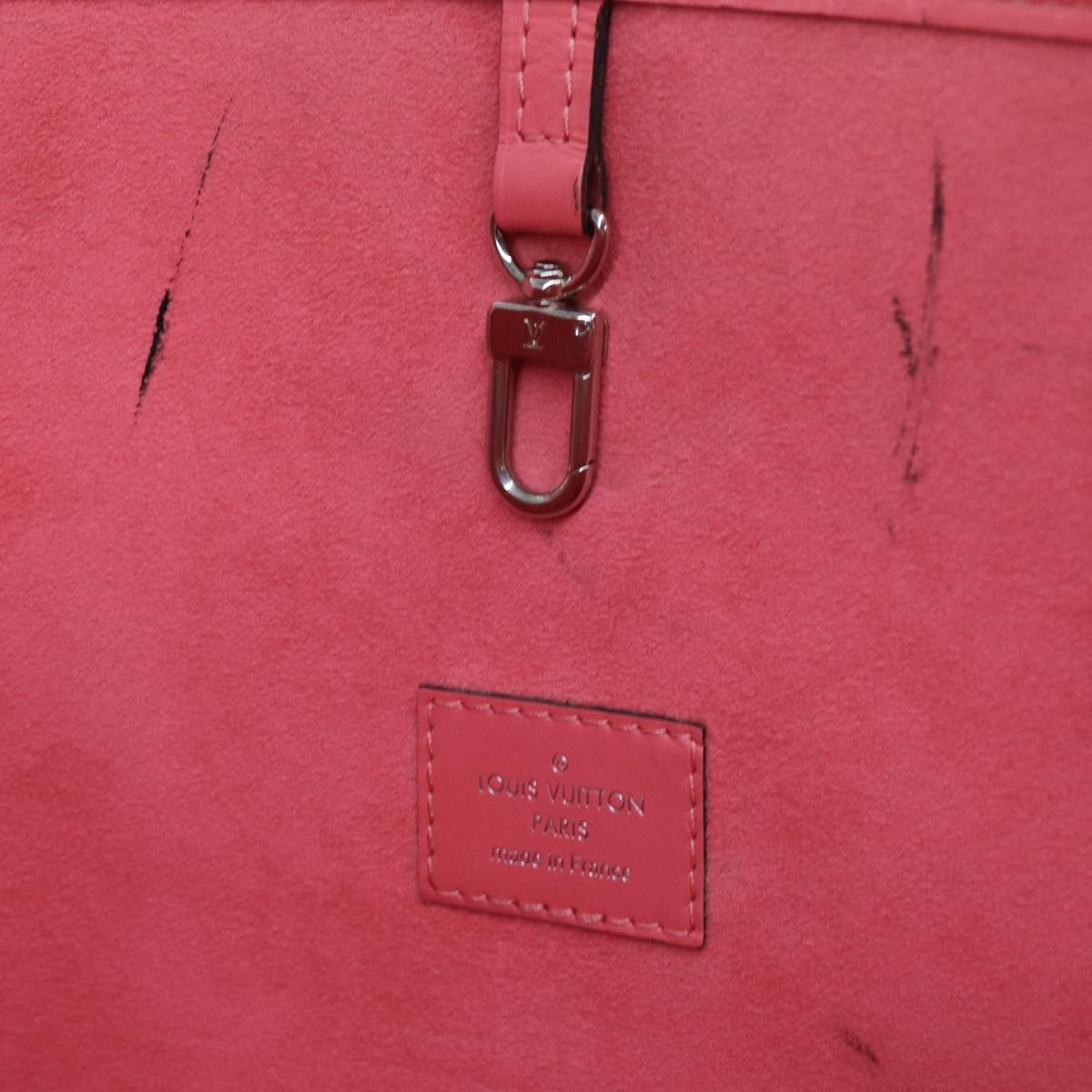 LOUIS VUITTON Epi Neverfull MM Tote Bag Pink Coraille M41093 LV 71199