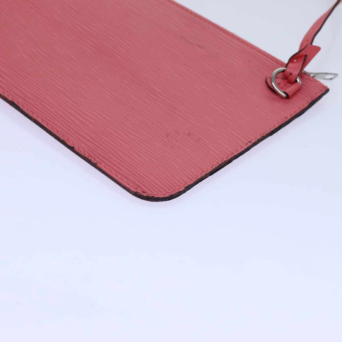 LOUIS VUITTON Epi Neverfull MM Tote Bag Pink Coraille M41093 LV 71199