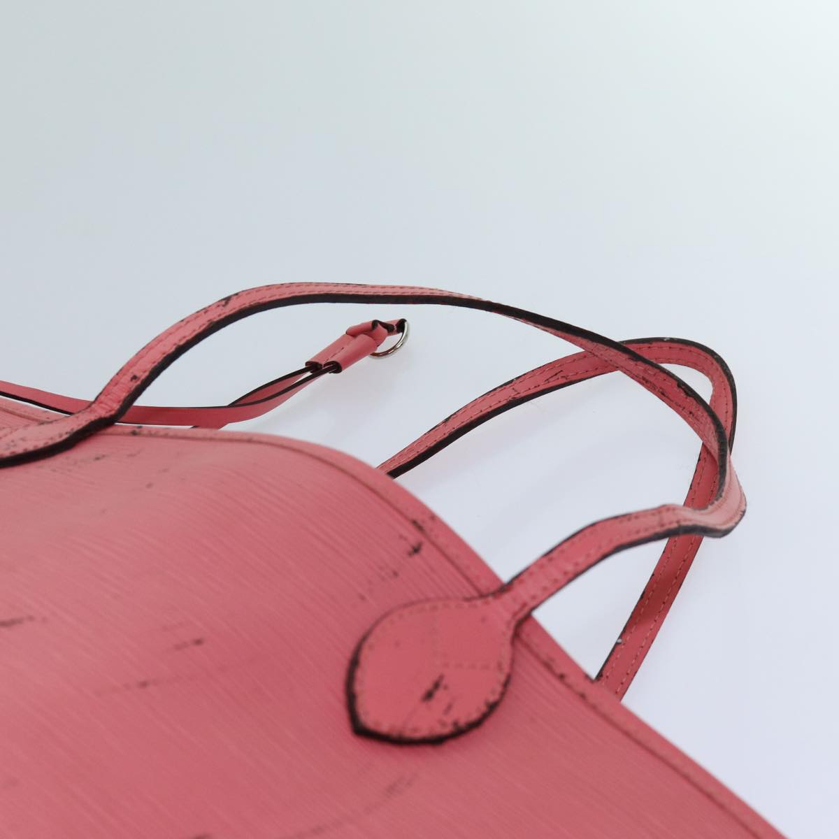 LOUIS VUITTON Epi Neverfull MM Tote Bag Pink Coraille M41093 LV 71199