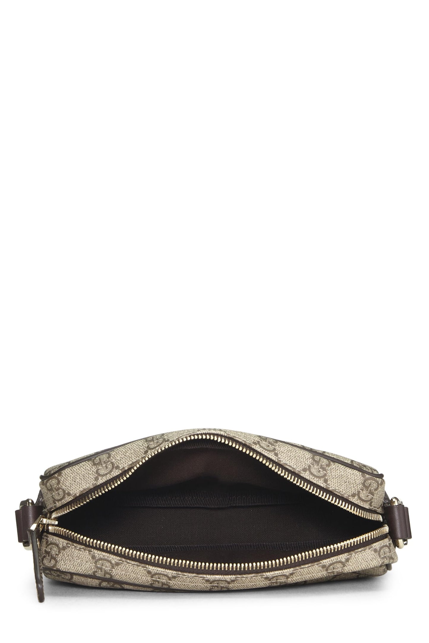 Gucci,  Brown GG Supreme Canvas Camera Bag, Brown