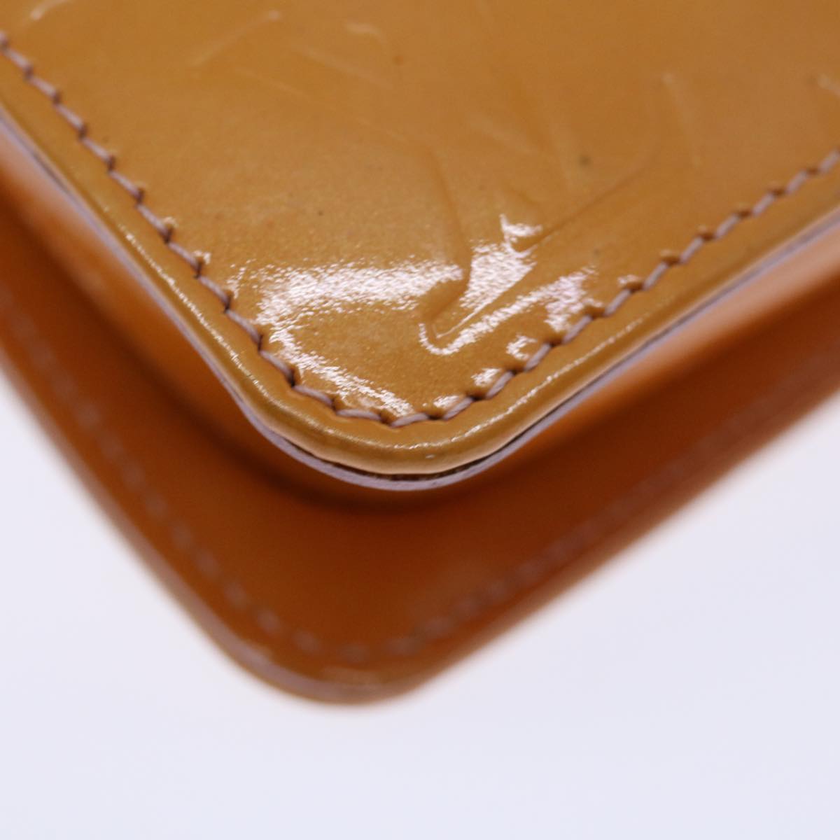 LOUIS VUITTON Vernis Lexington Pouch Marshmallow Pink M91057 LV 71207