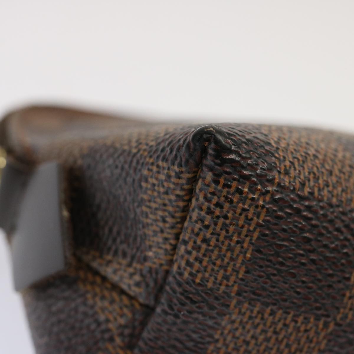 LOUIS VUITTON Damier Ebene Pochette Cosmetic PM Pouch N47516 LV 71213