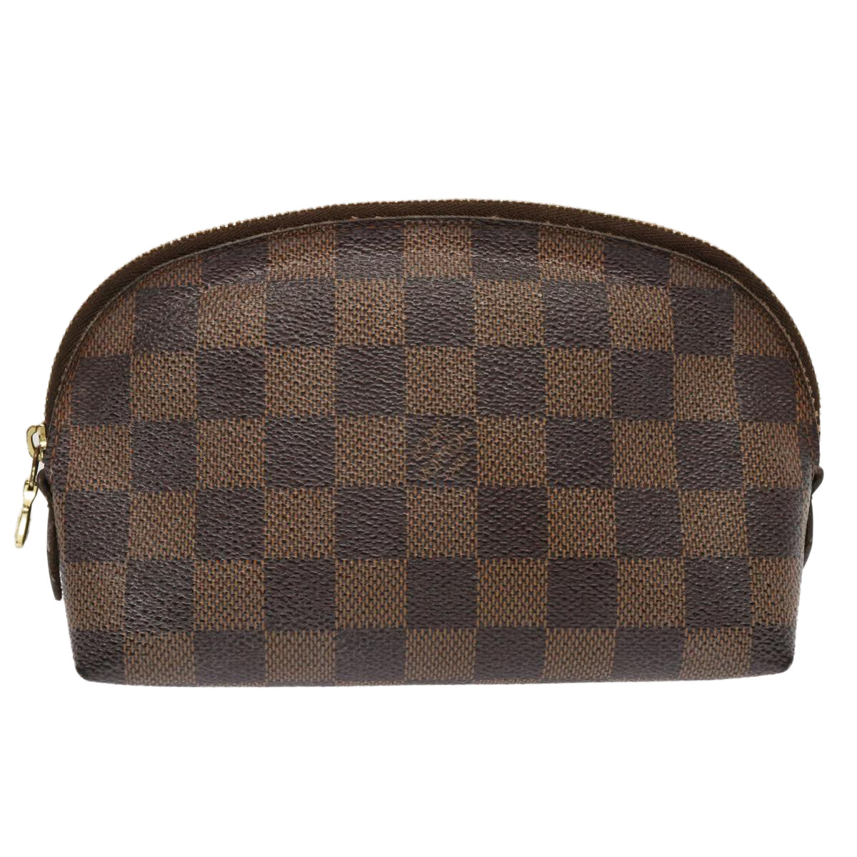 LOUIS VUITTON Damier Ebene Pochette Cosmetic PM Pouch N47516 LV 71213