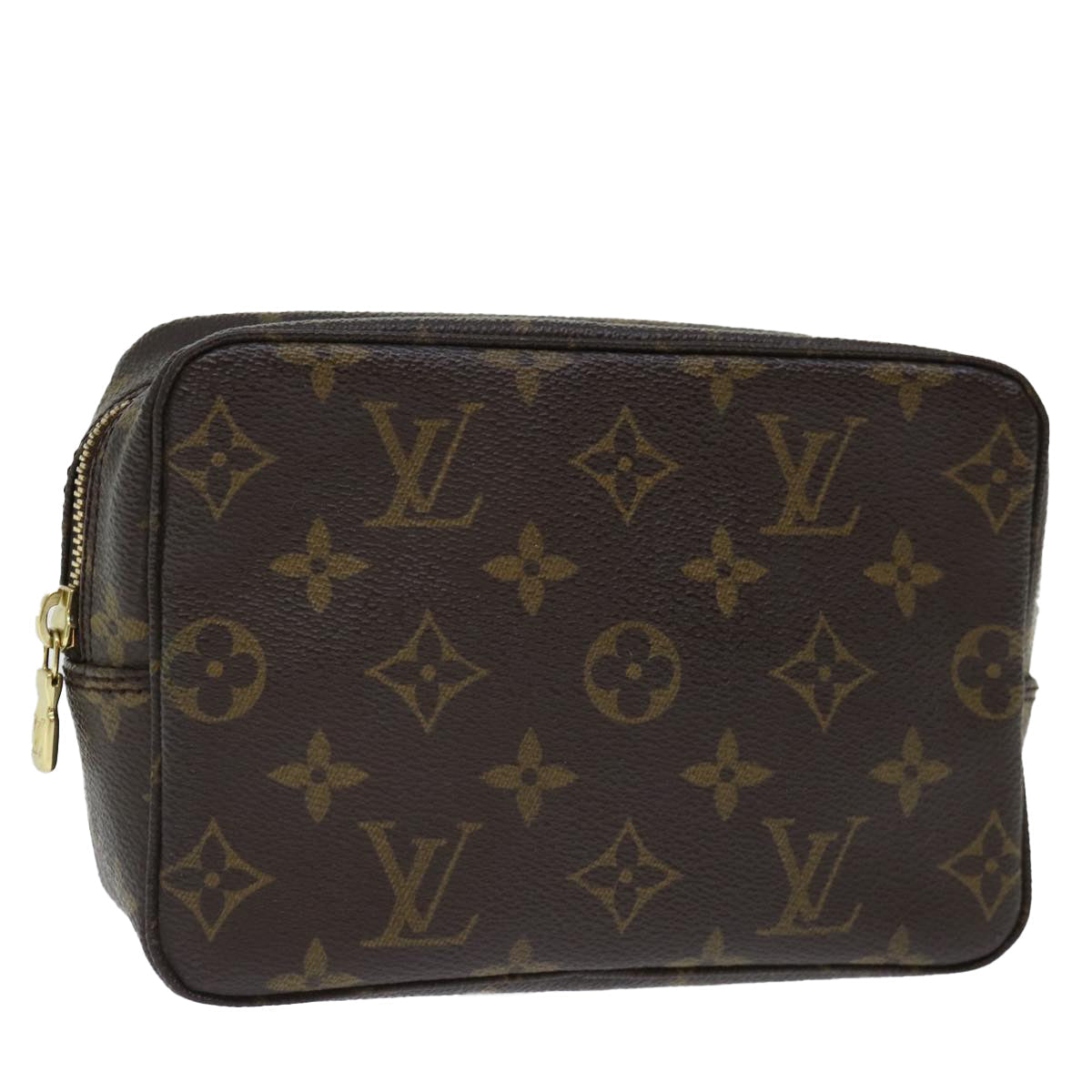 LOUIS VUITTON Monogram Trousse Toilette 18 Pouch M47526 LV 71214