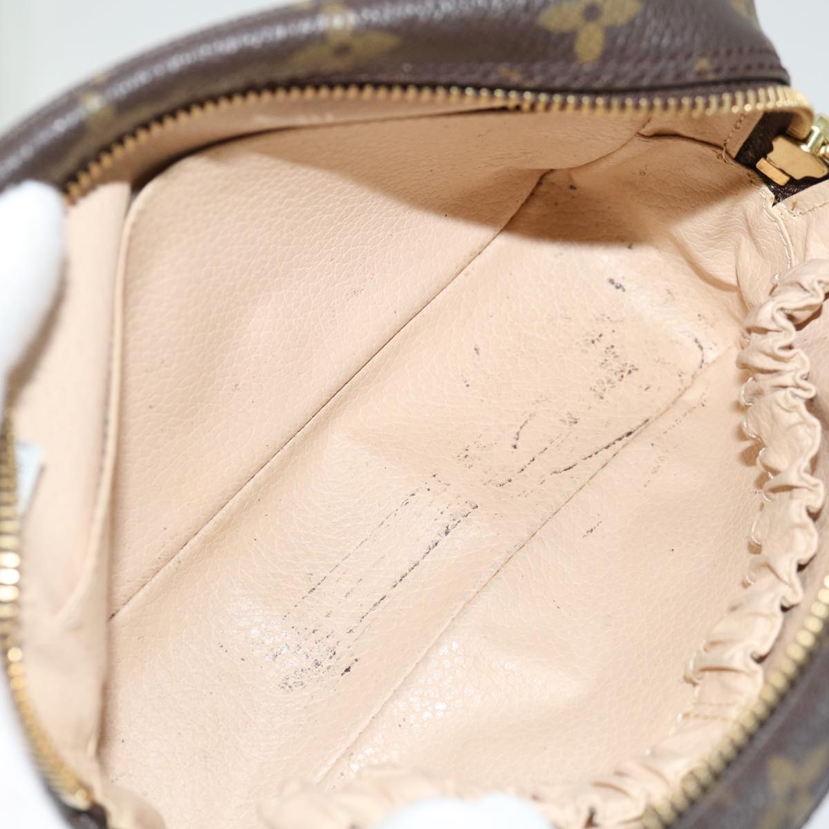 LOUIS VUITTON Monogram Trousse Toilette 18 Pouch M47526 LV 71214