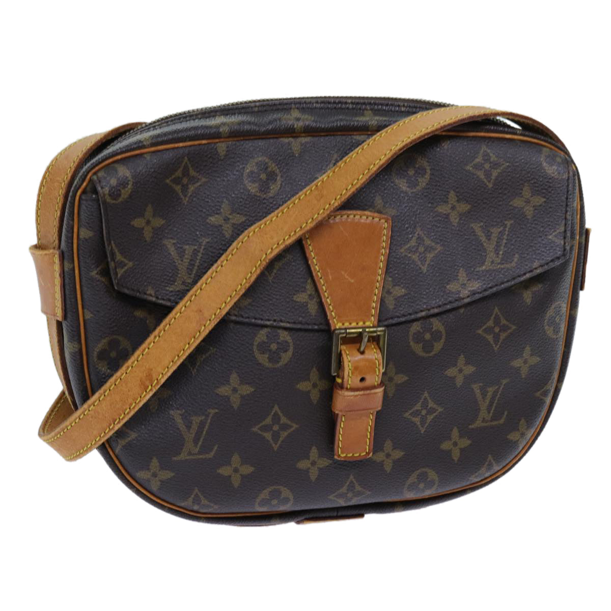 LOUIS VUITTON Monogram Jeune Fille GM Shoulder Bag M51225 LV 71219