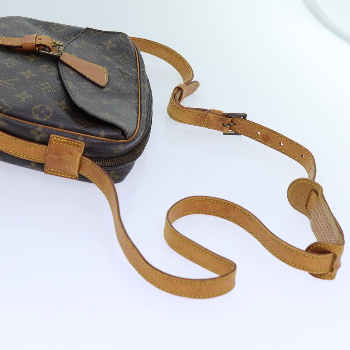 LOUIS VUITTON Monogram Jeune Fille GM Shoulder Bag M51225 LV 71219