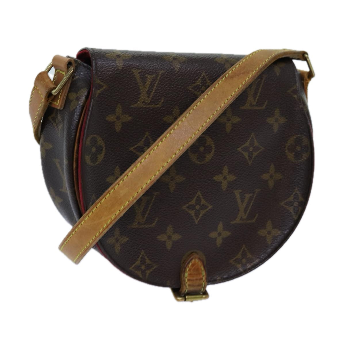 LOUIS VUITTON Monogram Tambourine Shoulder Bag M51179 LV 71220
