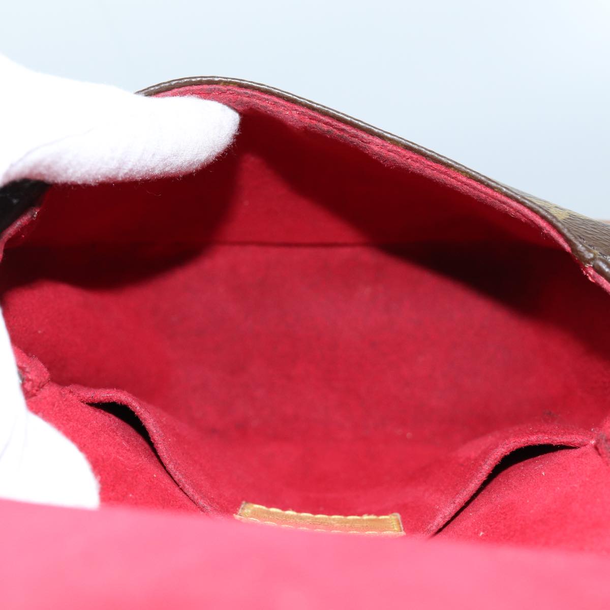 LOUIS VUITTON Monogram Tambourine Shoulder Bag M51179 LV 71220