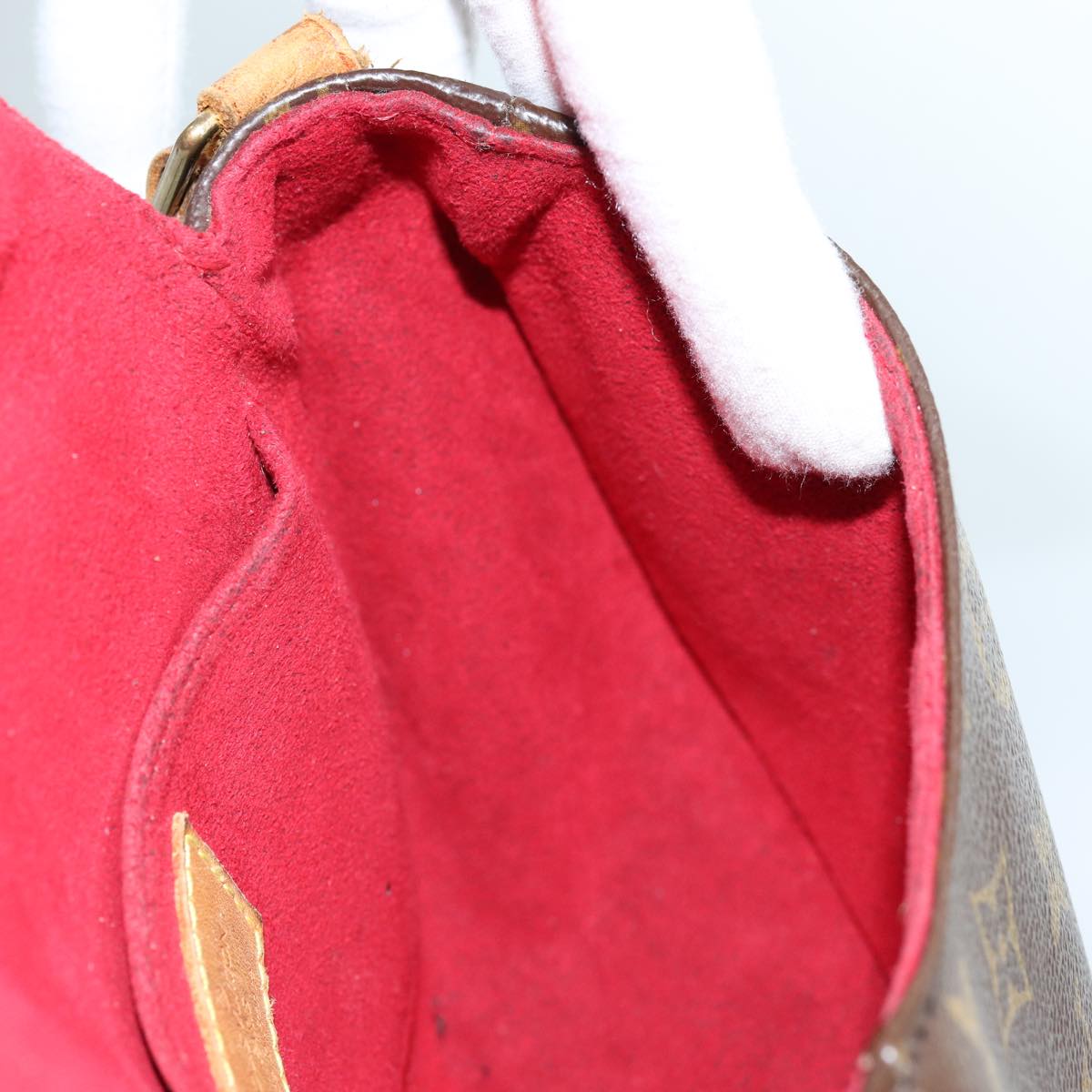 LOUIS VUITTON Monogram Tambourine Shoulder Bag M51179 LV 71220