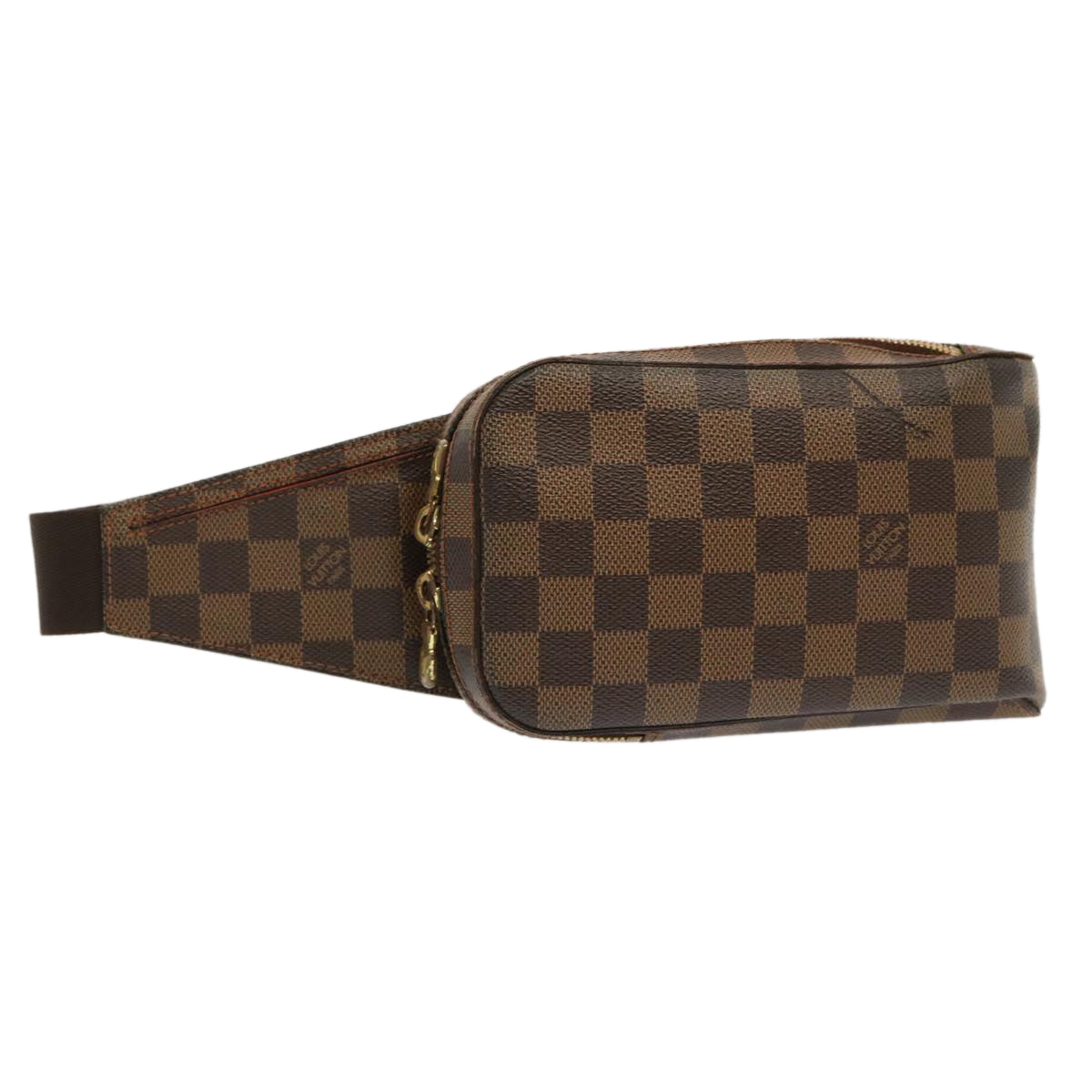 LOUIS VUITTON Damier Ebene Geronimos Shoulder Bag N51994 LV 71221